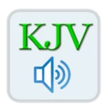 kjv audio bible android application logo